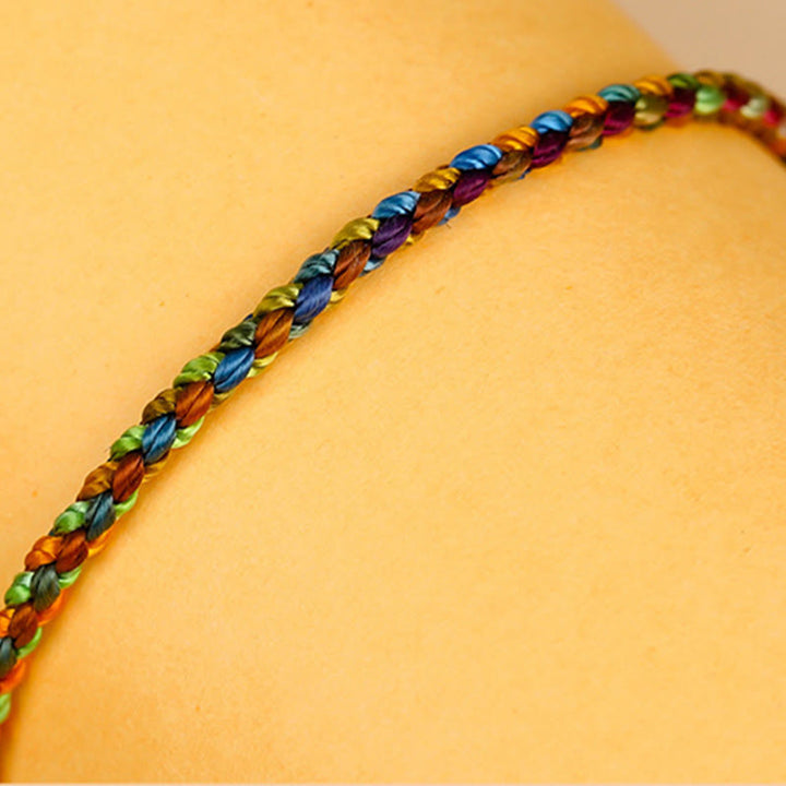 Buddha Stones "May all your wishes come true" Lucky Multicolored Bracelet - image 8
