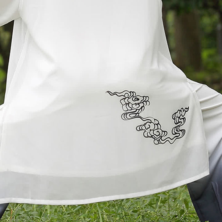 Buddha Stones Auspicious Clouds Gradient Meditation Prayer Spiritual Zen Tai Chi Qigong Practice Women's Clothing Set - image 14