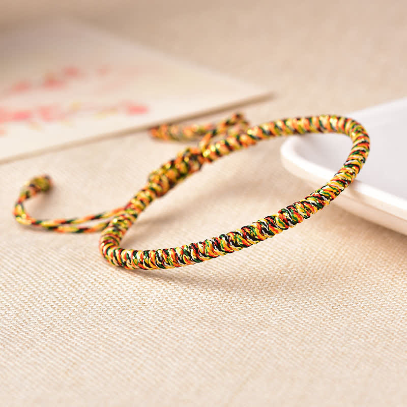 Buddha Stones Tibetan Lucky 3 Combination Sets Red String Bracelet - image 2