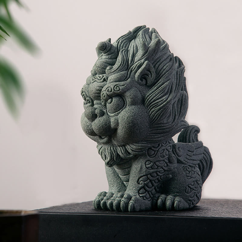 Buddha Stones FengShui Small PiXiu Wealth Luck Home Decoration - image 7