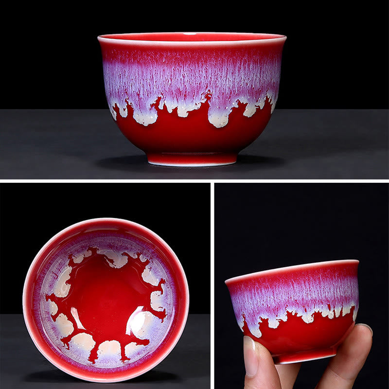 Buddha Stones Chinese Jianzhan Glaze Kiln Change Ceramic Teacup Tenmoku Kung Fu Tea Cup - image 29