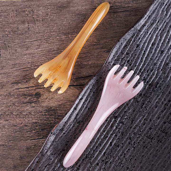 Resin Gua Sha Massage Comb Tool Set - image 17
