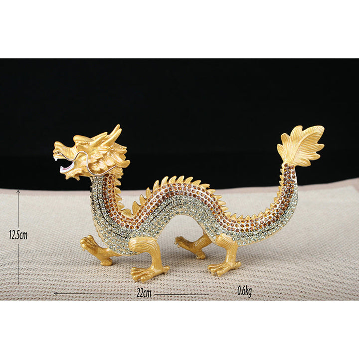 Buddha Stones Handmade Feng Shui Dragon Luck Success Home Decoration - image 6