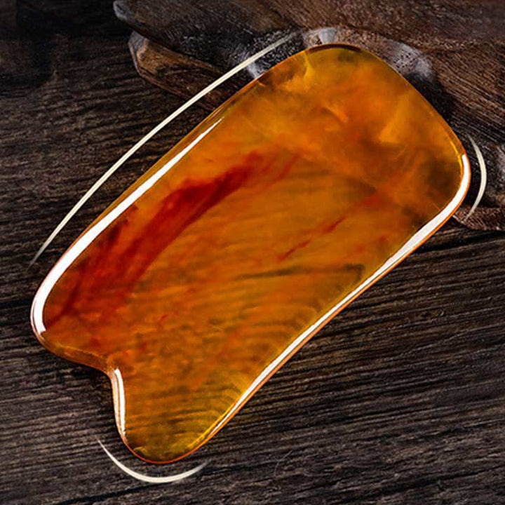 Resin Gua Sha Facial Whole Body Massage Comb Tool Set - image 6