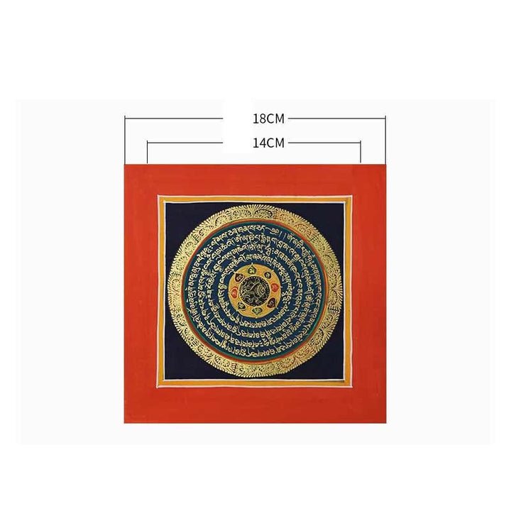 Buddha Stones Tibetan Handmade Thangka Painting Spiritual Blessing Blind Box Random Color Pattern - image 29