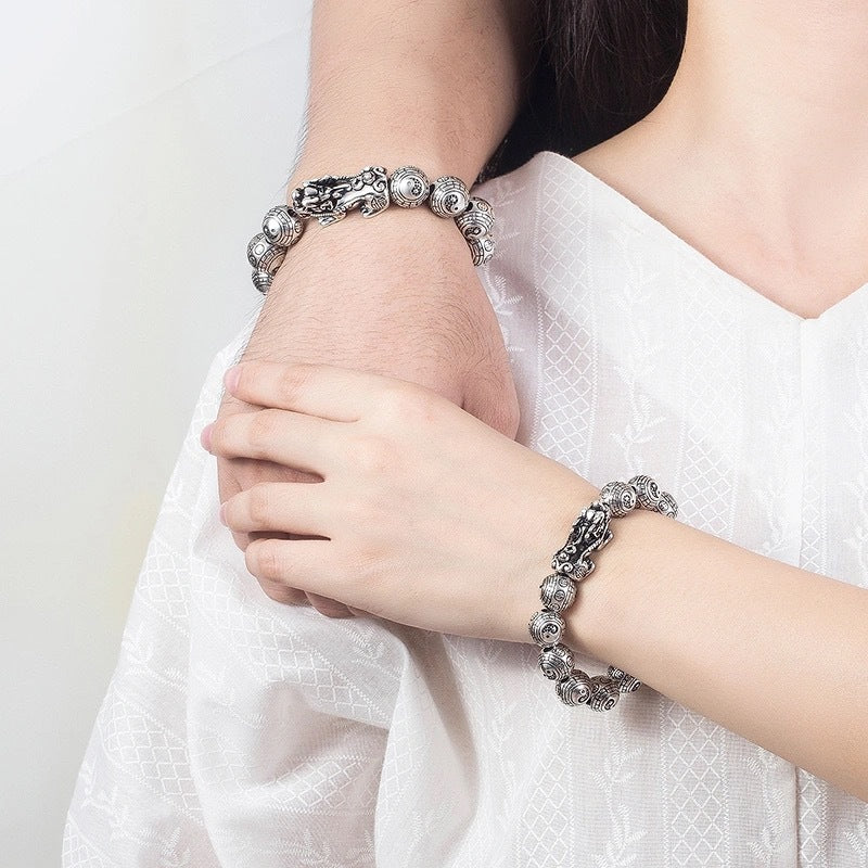 Buddha Stones Tibetan FengShui PiXiu Wealth Bracelet - image 5