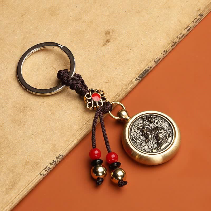 12 Chinese Zodiac Blessing Wealth Fortune Keychain - image 4