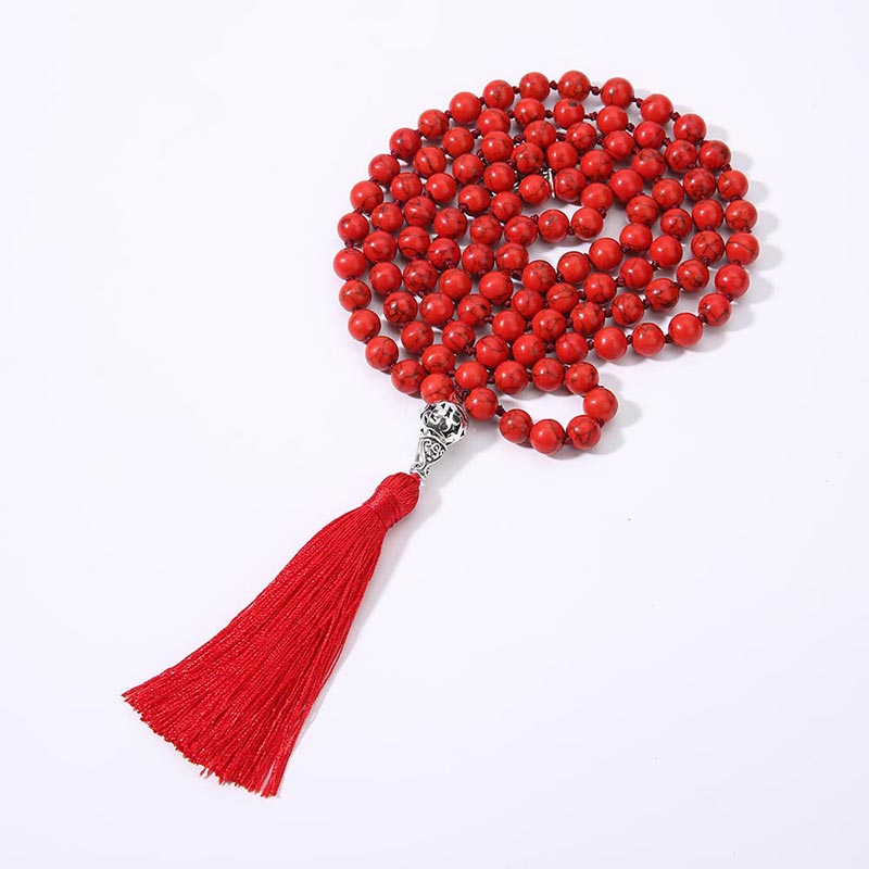 108 Mala Beads Prayer Yoga Meditation Necklace - image 1