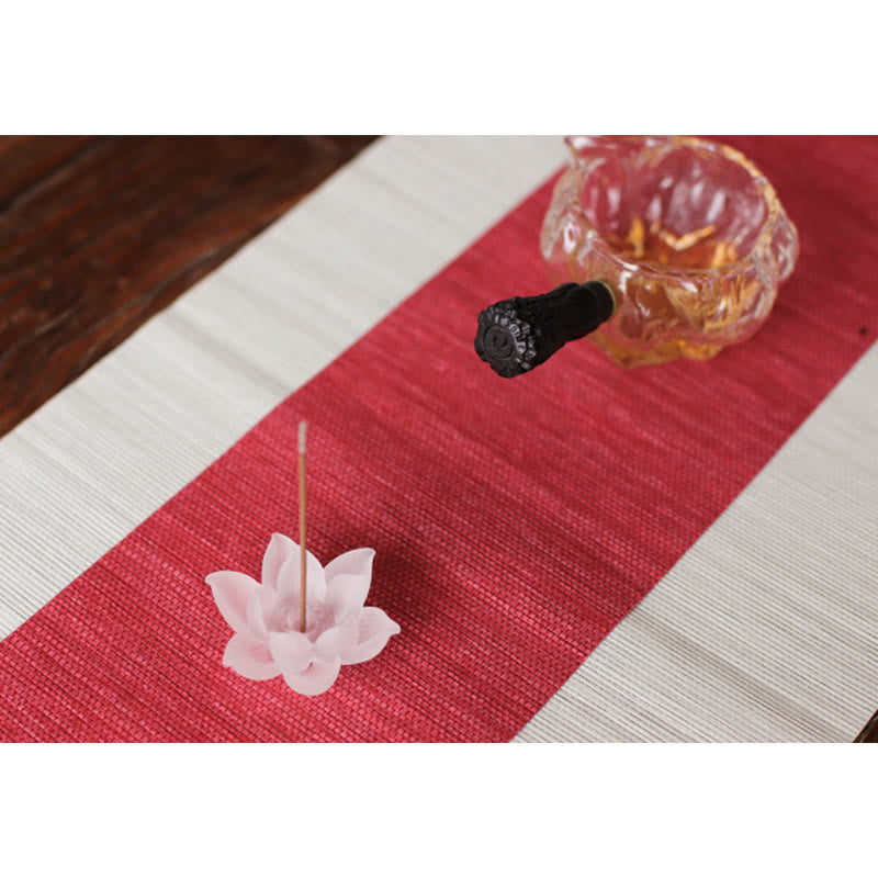 Buddha Stones Mini Lotus Liuli Crystal Healing Meditation Stick Incense Burner - image 22