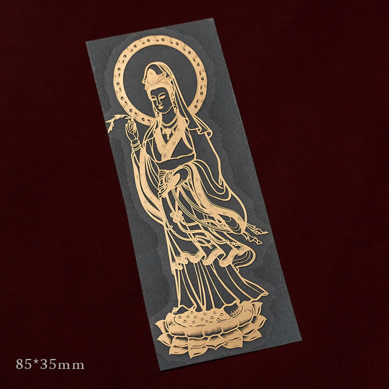 12 Chinese Zodiac Blessing Wealth Fortune Phone Sticker - Avalokitesvara - Large - image 23