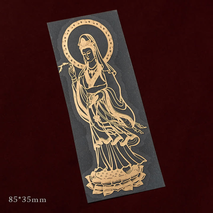 12 Chinese Zodiac Blessing Wealth Fortune Phone Sticker - Avalokitesvara - Large - image 23