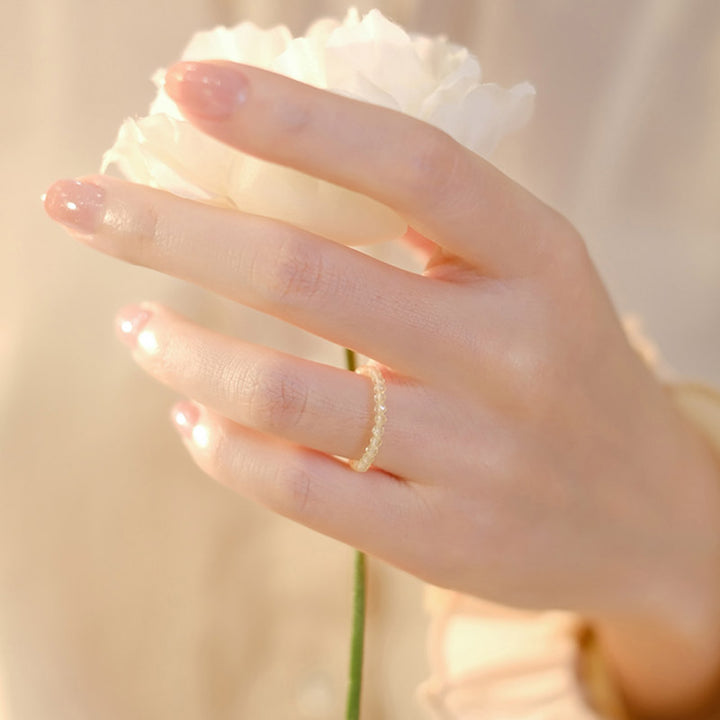 Buddha Stones Natural Citrine Happiness Prosperity Ring - image 5