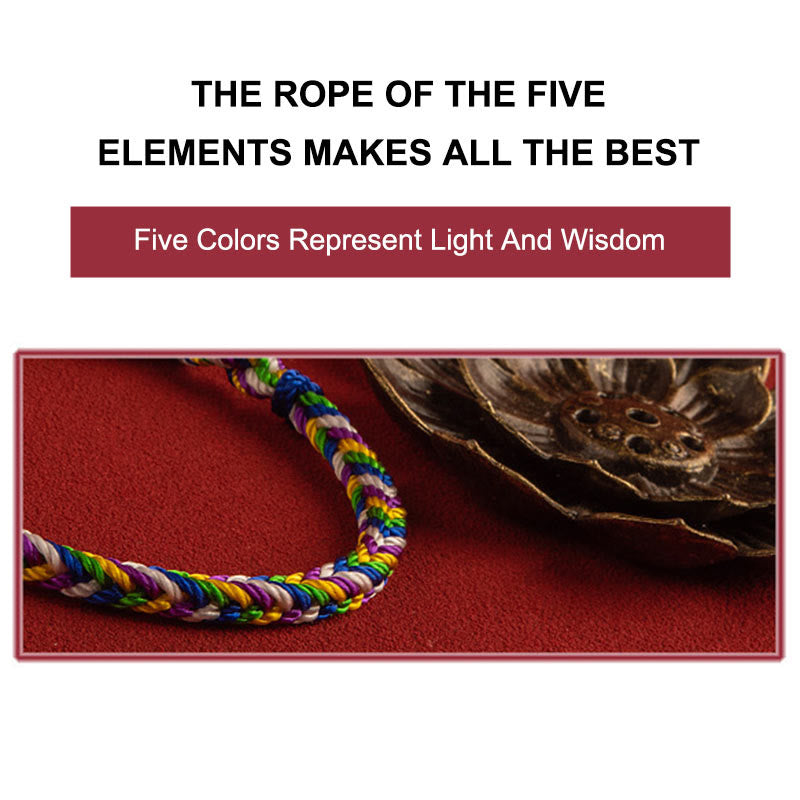 Buddha Stones "May everything go your way" Lucky Multicolored Bracelet - image 6
