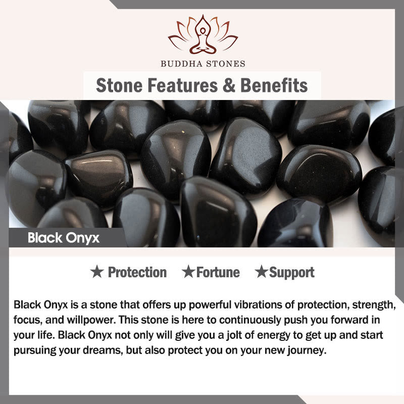 Buddha Stones Natural Stone King&Queen Crown Healing Energy Beads Couple Bracelet - image 12