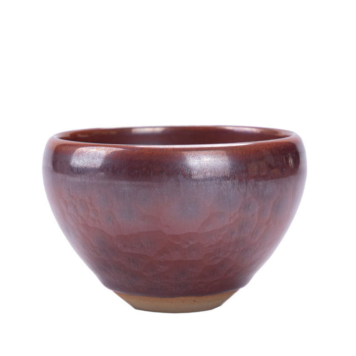 Buddha Stones Handmade Chinese Jianzhan Lotus Design Ceramic Teacup Kung Fu Tea Cup - image 15
