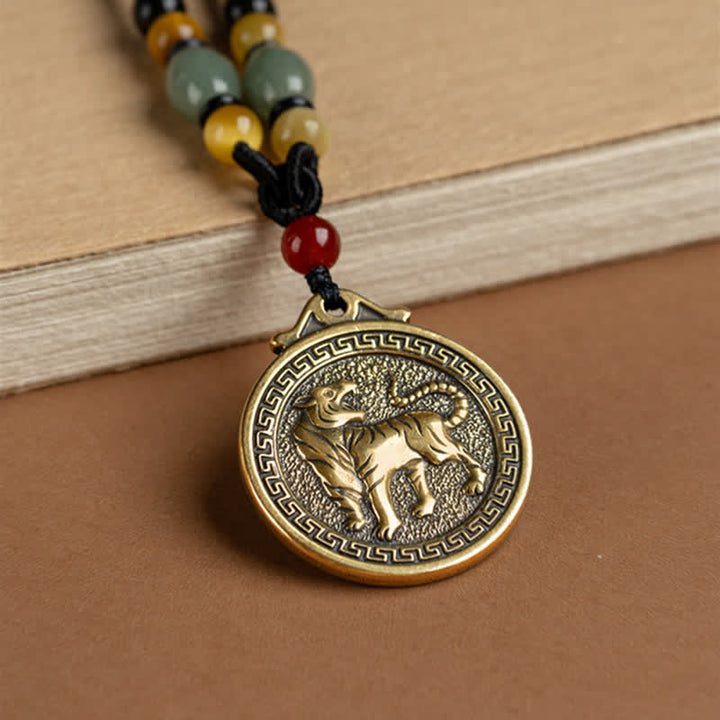 12 Chinese Zodiac Blessing Wealth Fortune Necklace Pendant - image 13