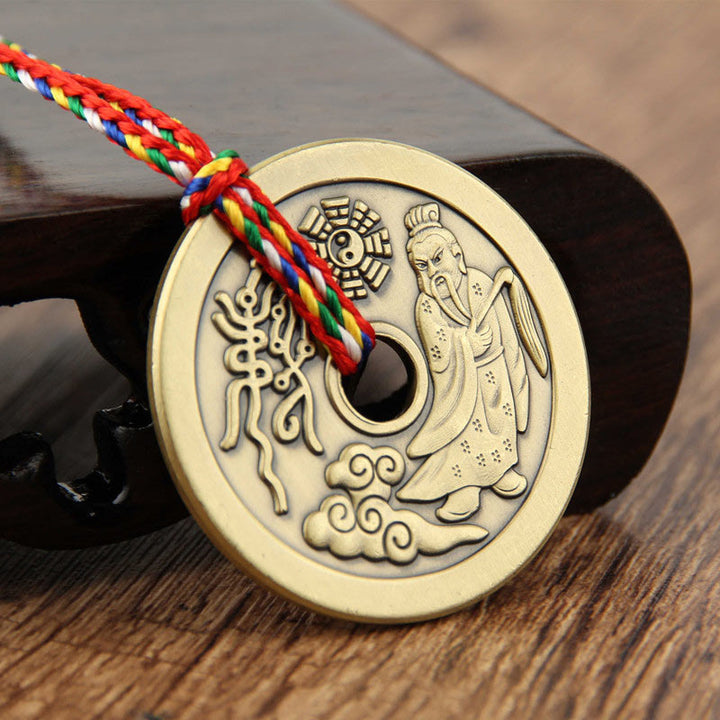 Buddha Stones Taoism Yin Yang Symbol Protection Pendant Decoration Amulet - image 4