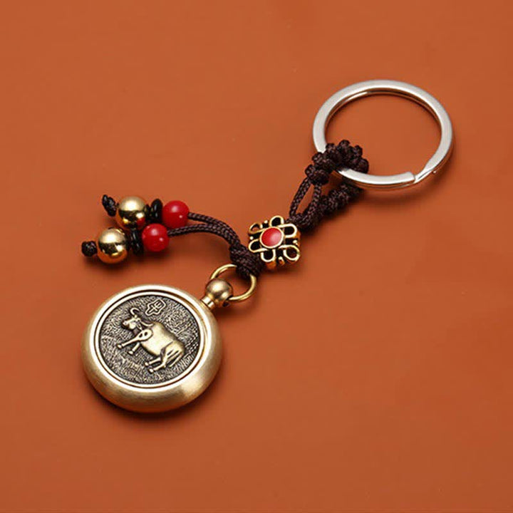 12 Chinese Zodiac Blessing Wealth Fortune Keychain - image 9