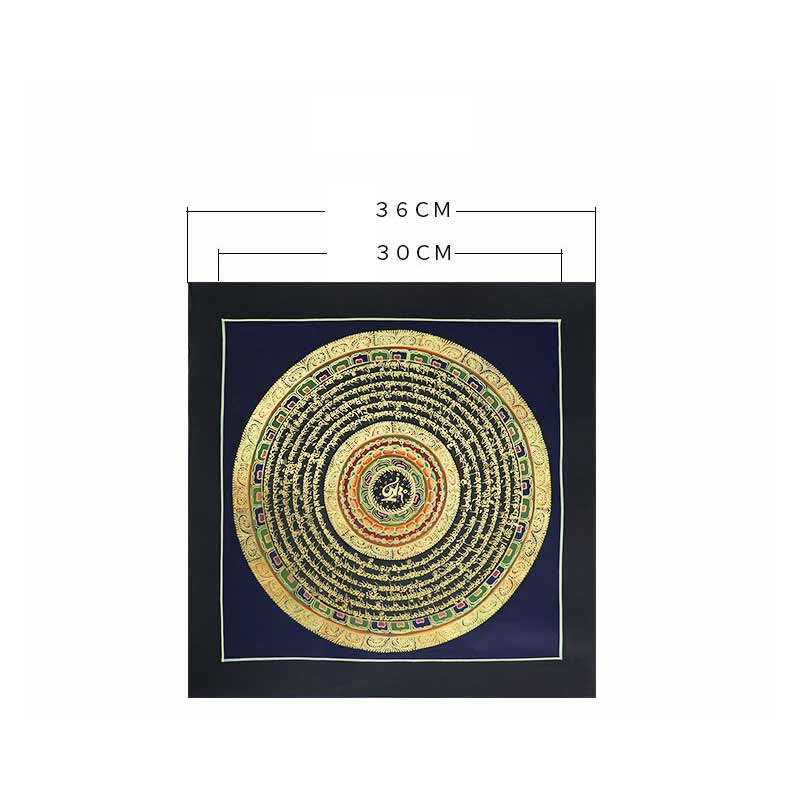 Buddha Stones Tibetan Handmade Thangka Painting Spiritual Blessing Blind Box Random Color Pattern - image 31