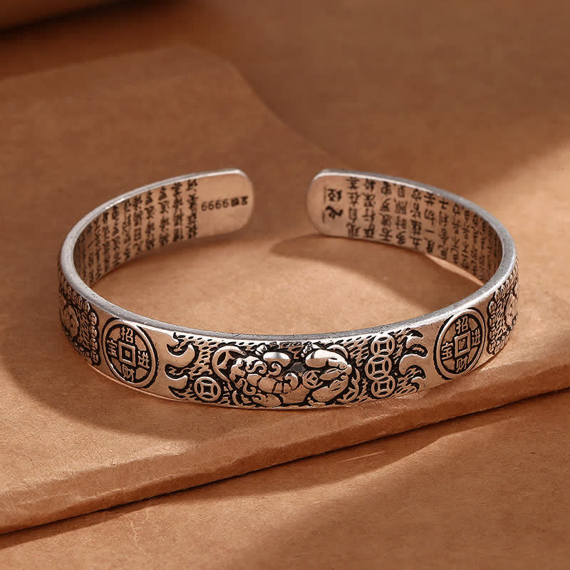 Buddha Stones FengShui Lucky PiXiu Protection Adjustable Bracelet - PiXiu - image 0