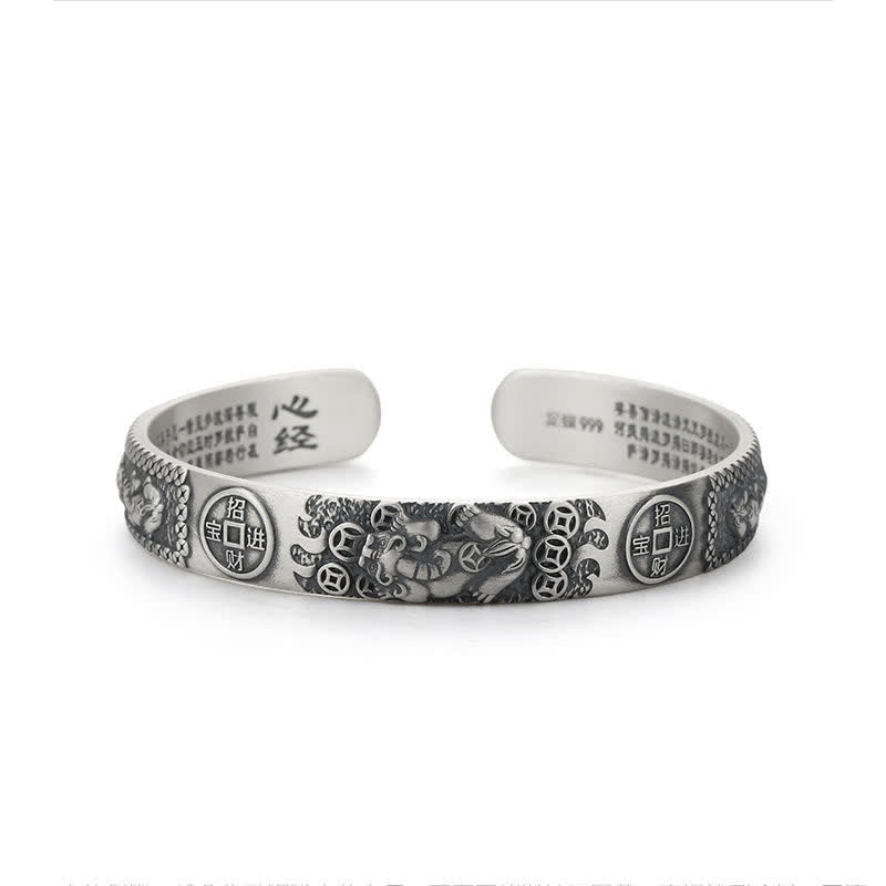 Buddha Stones FengShui Lucky PiXiu Protection Adjustable Bracelet - image 5