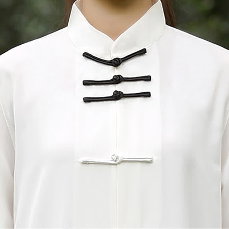 Buddha Stones 3Pcs Yin Yang Tree Tai Chi Spiritual Zen Practice Meditation Prayer Uniform Unisex Clothing Set - image 6