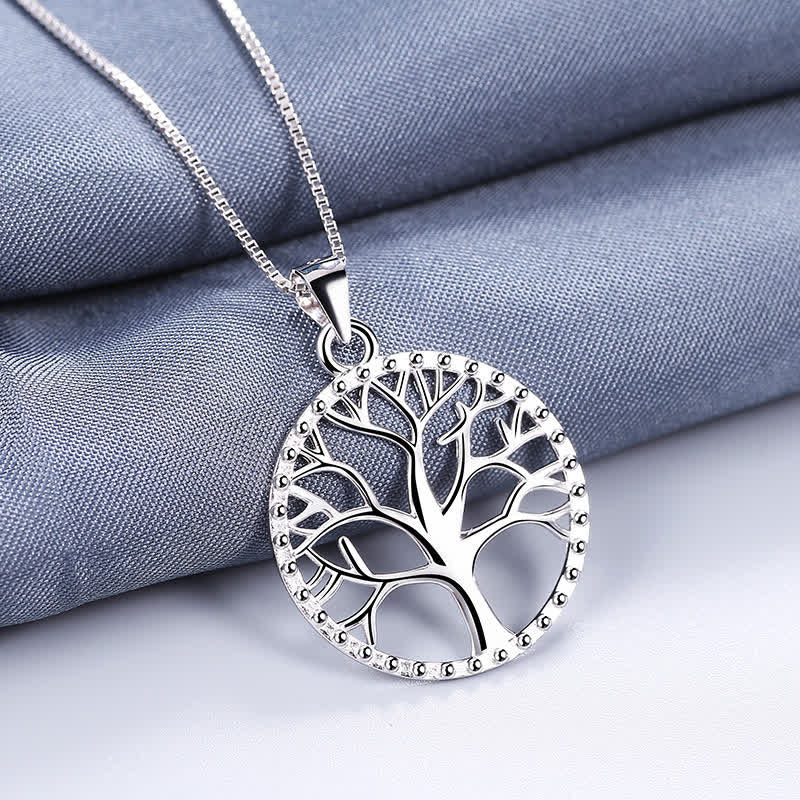Buddha Stones The Tree of Life 925 Sterling Silver Creation Necklace Pendant - The Tree of Life - image 0