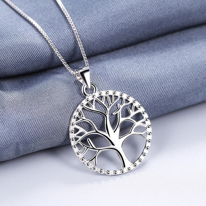 Buddha Stones The Tree of Life 925 Sterling Silver Creation Necklace Pendant - The Tree of Life - image 0