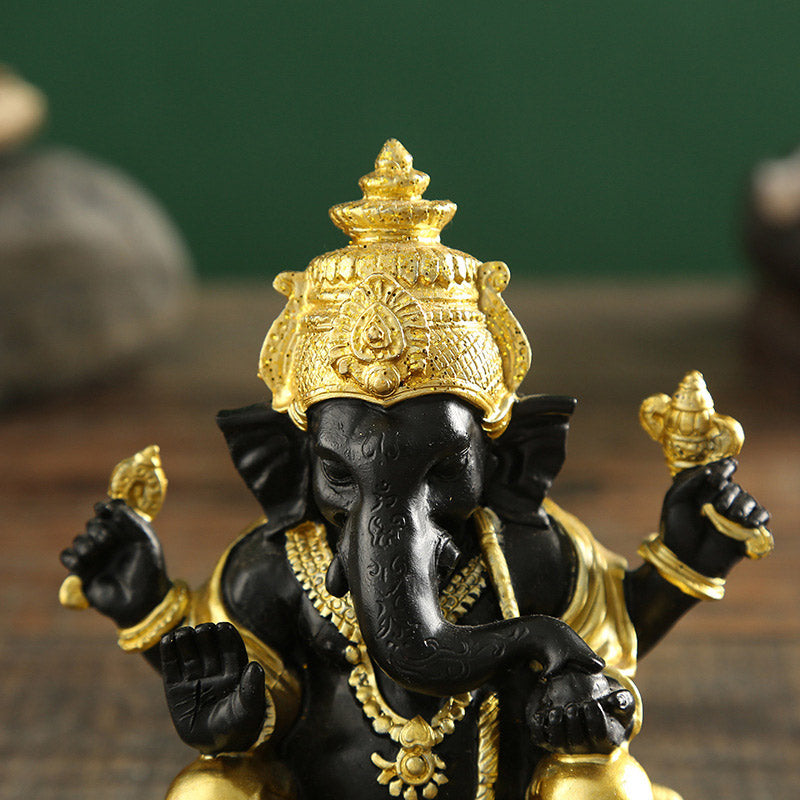 Buddha Stones Tibetan Ganpati FengShui Decoration - image 1