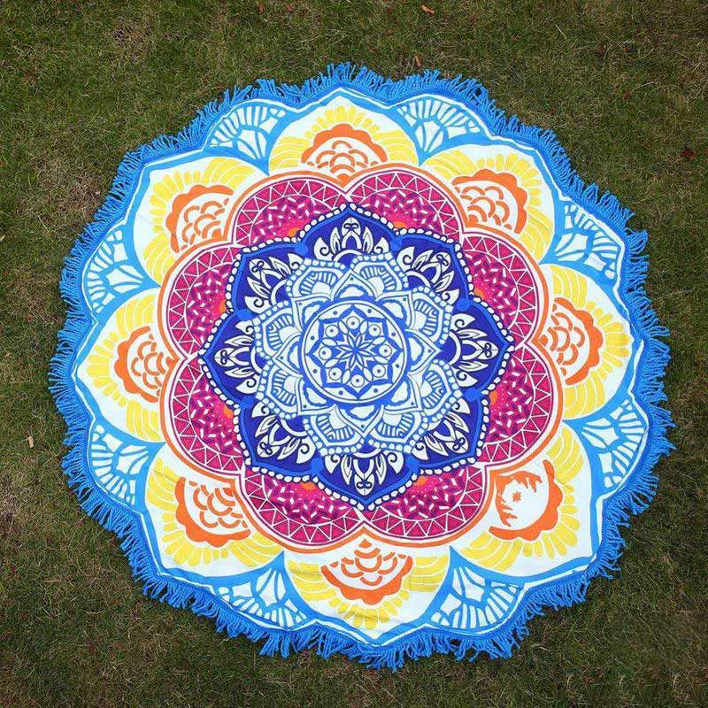 Buddha Stones Tibetan Mandala Harmony Mat Decoration - 6 - image 15