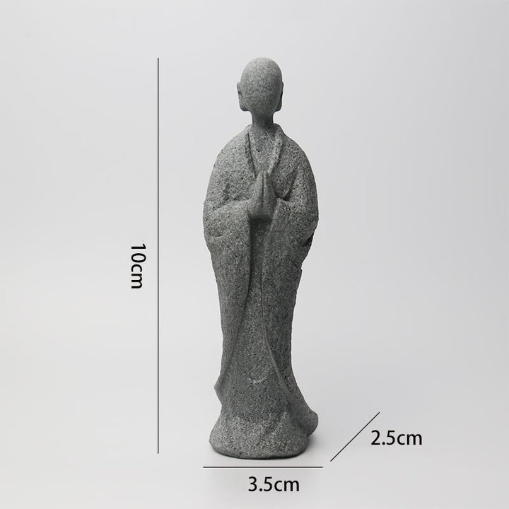 Buddha Stones Meditation Buddha Monk Serenity Home Decoration - image 20