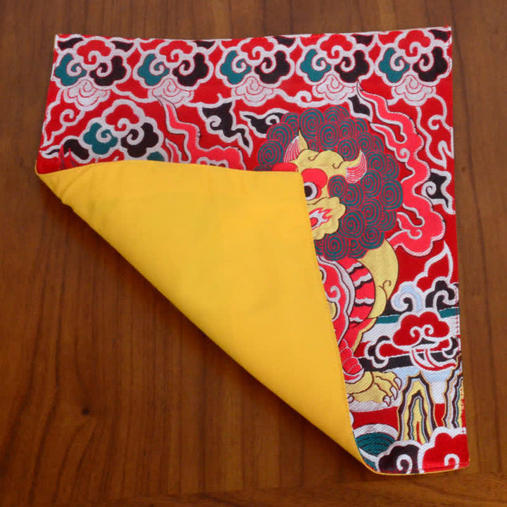 Fengshui Kirin Prayer Altar Mat Healing Meditation Auspicious Symbol Mat - image 9