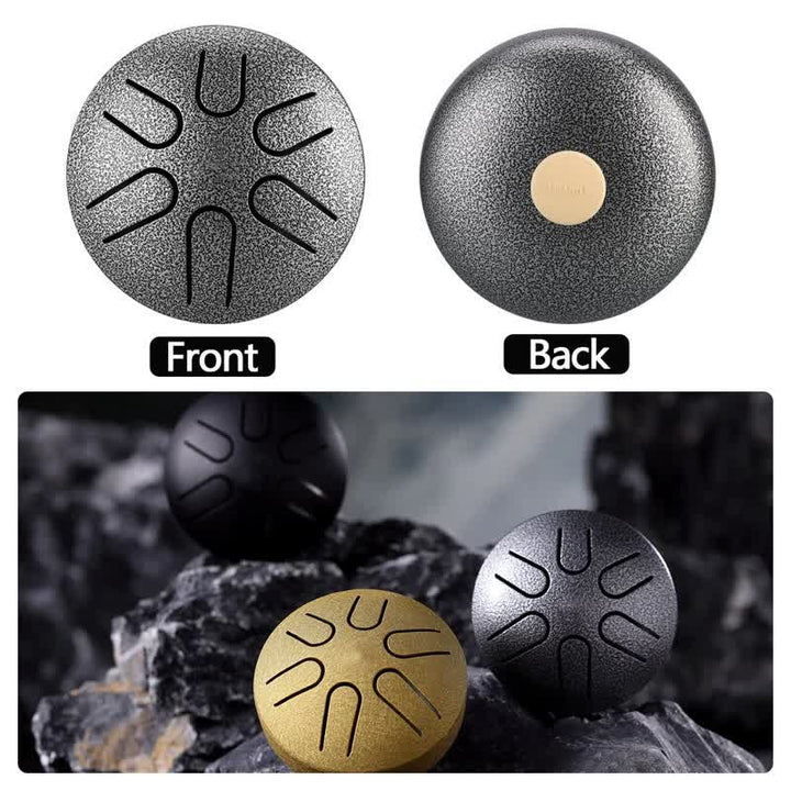 Mini Steel Tongue Drum 3 Inch Sound Healing Drum Kit - image 7