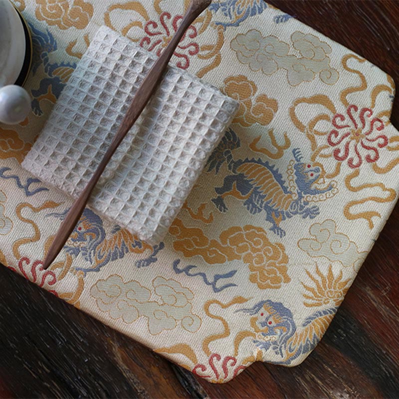 Elegant Floral Brocade Pattern Cup Mat Tea Cup Coaster - image 7