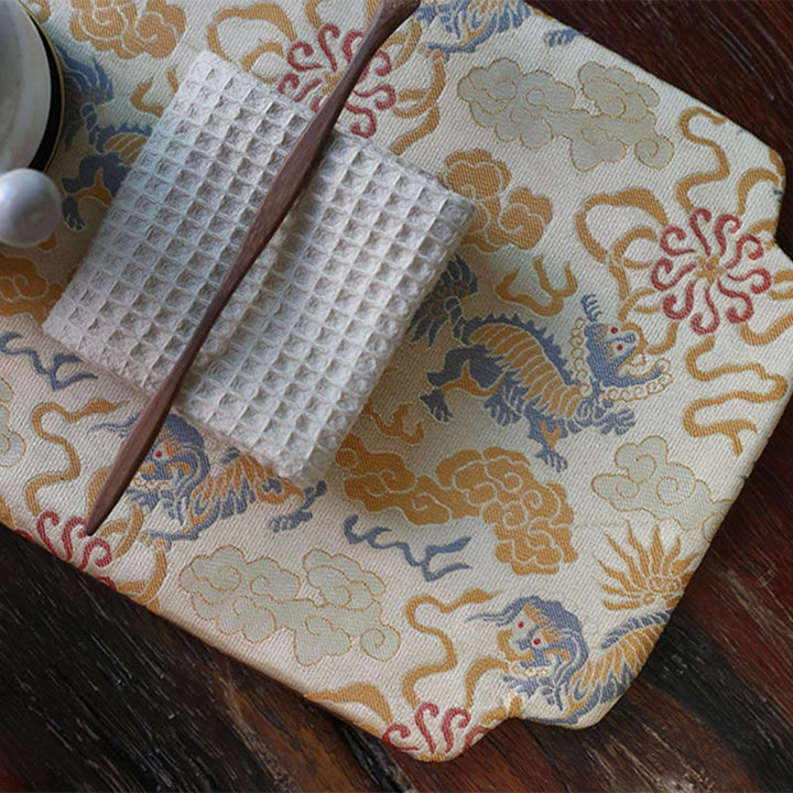 Elegant Floral Brocade Pattern Cup Mat Tea Cup Coaster - image 7
