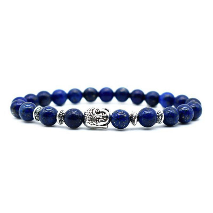 Buddha Stones Amethyst Love Healing Bracelet - Lazurite - image 5