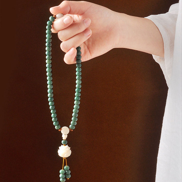 Buddha Stones Lotus Cyan Bodhi Seed Success Bracelet - image 3