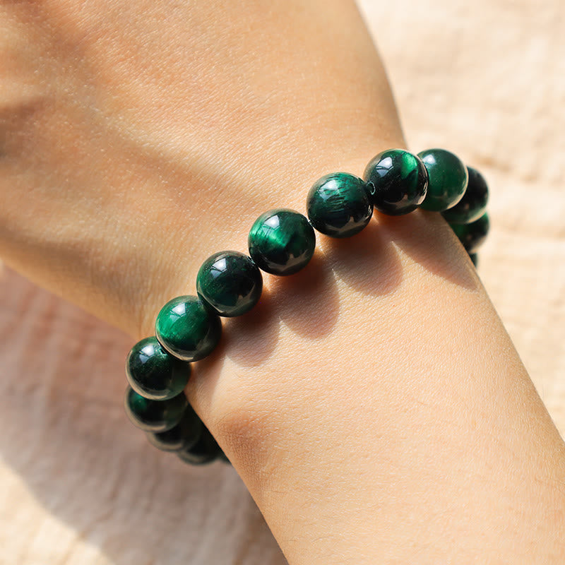 Buddha Stones Tiger Eye Growth Healing Energy Bracelet - image 9