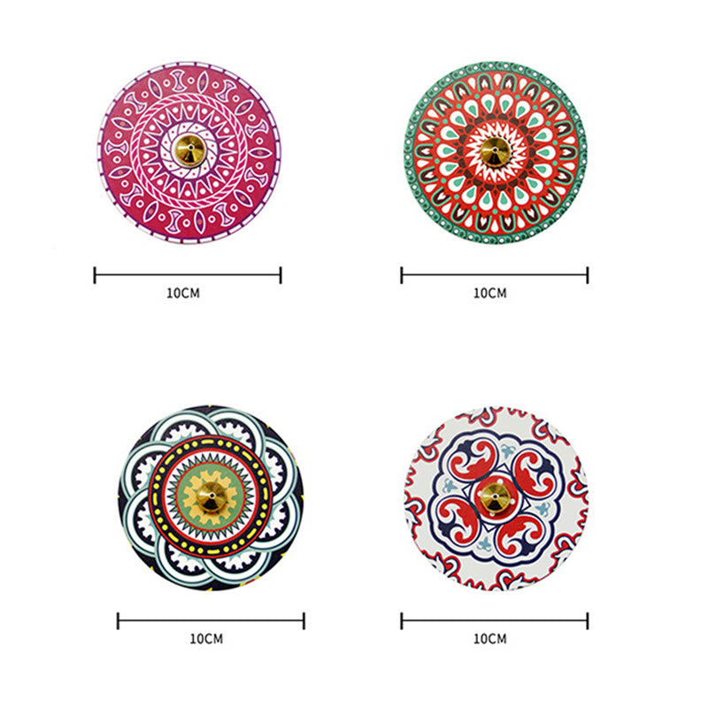 Buddha Stones Colorful Pattern Ceramic Blessing Stick Incense Burner - image 28