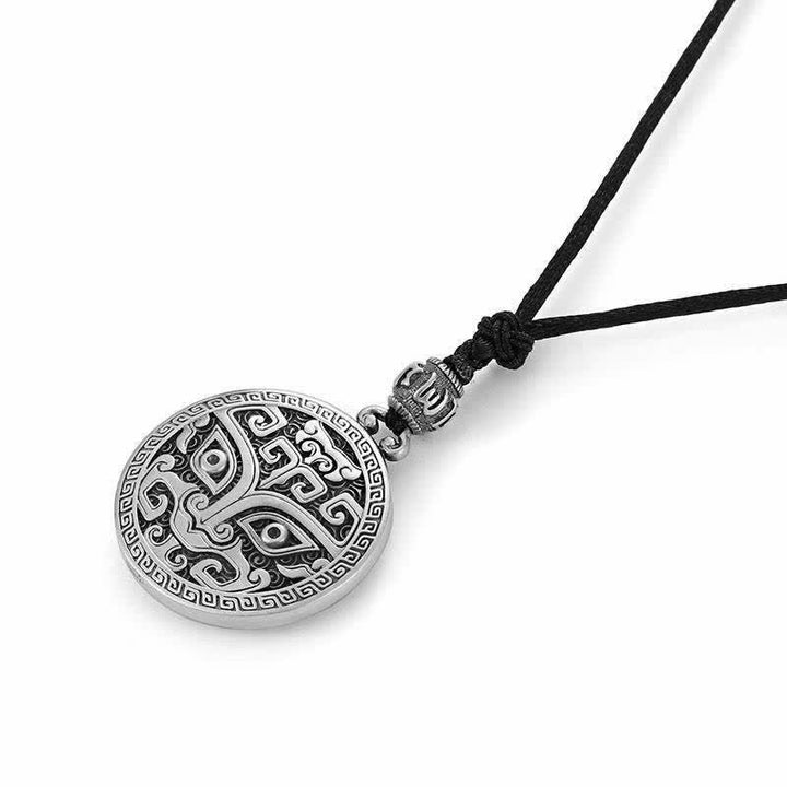 Lucky FengShui Mythological Creature Taotie Wealth Necklace Pendant - image 9
