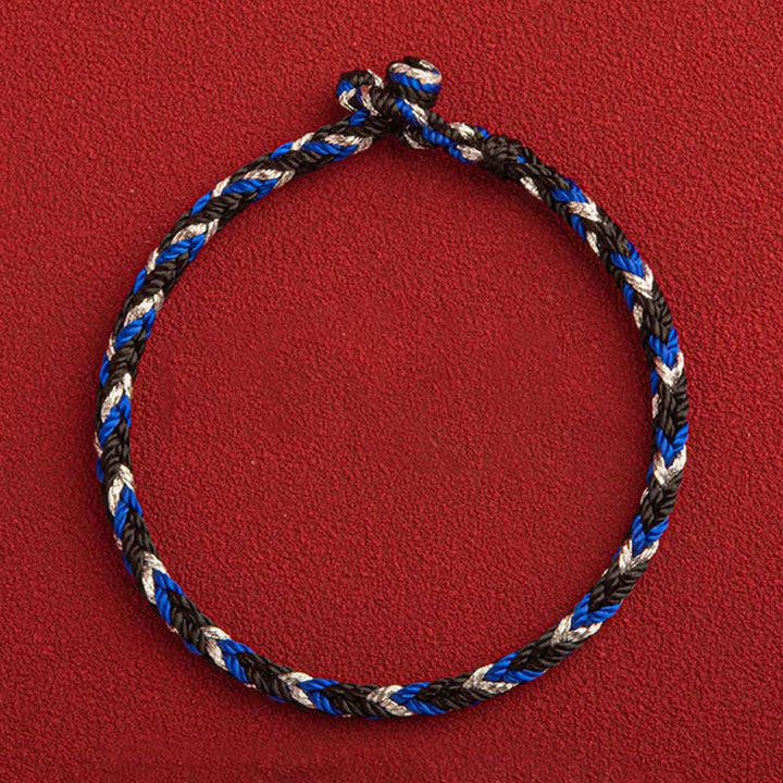 Buddha Stones "May prosperity fill your life" Lucky Multicolored Bracelet - image 1