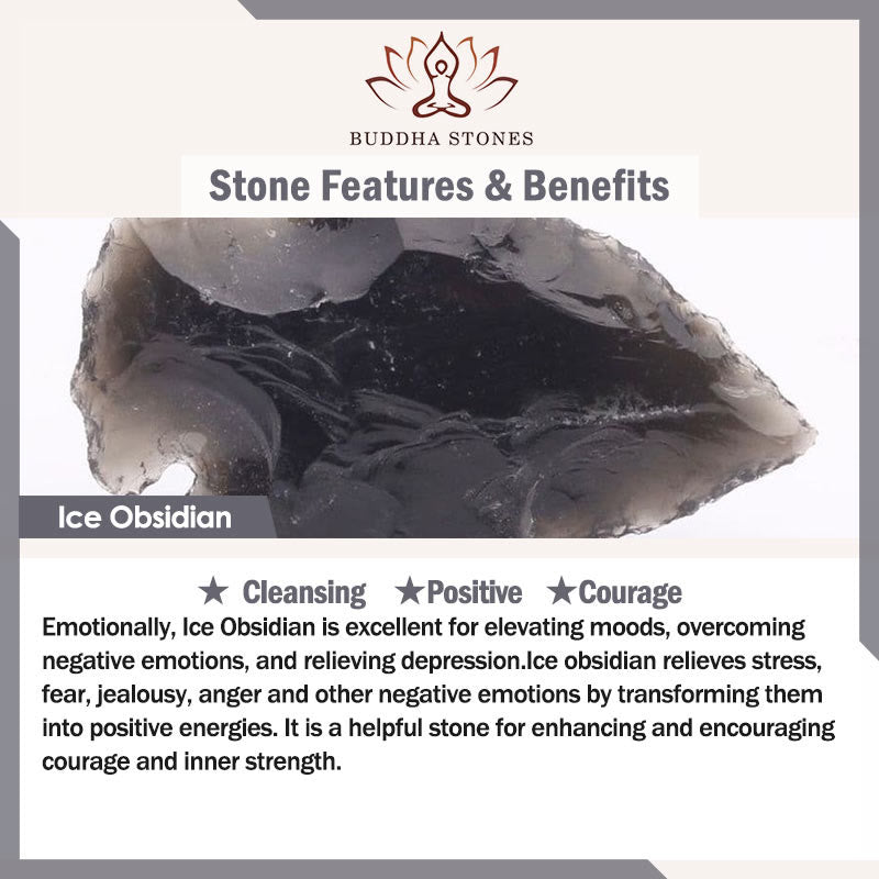 Buddha Stones Natural Stone Quartz Healing Beads Bracelet - image 12