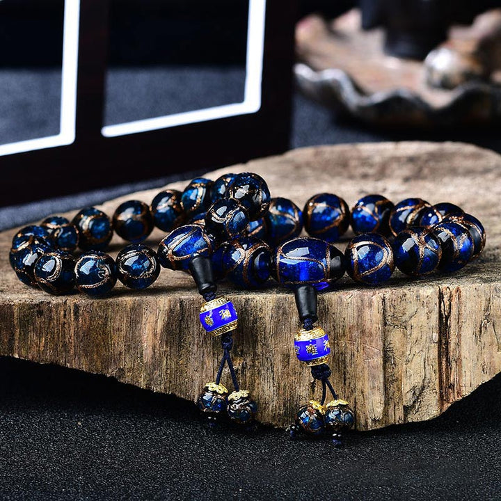 Tibetan Dragon Vein Agate Healing Bracelet - image 14
