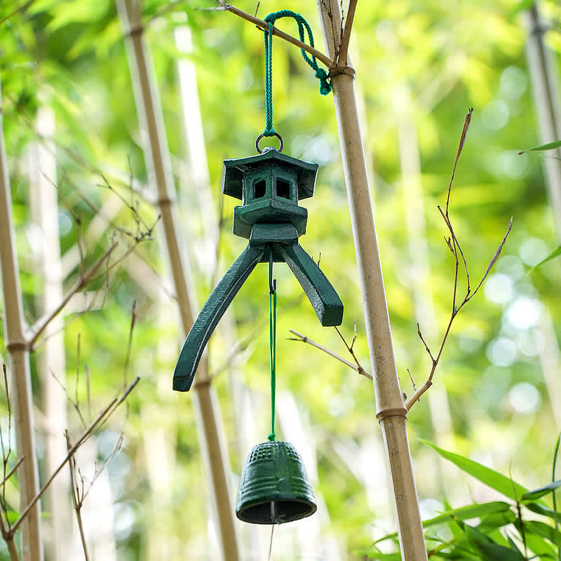 Auspicious Wall Hanging Chime Bell Luck Handmade Home Decoration - image 2
