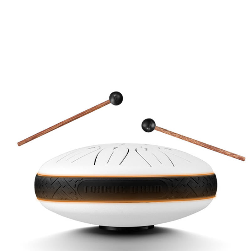 Buddha Stones Steel Tongue Drum Sound Healing Meditation Yoga Lotus Drum Kit 11 Note 6 Inch - image 8