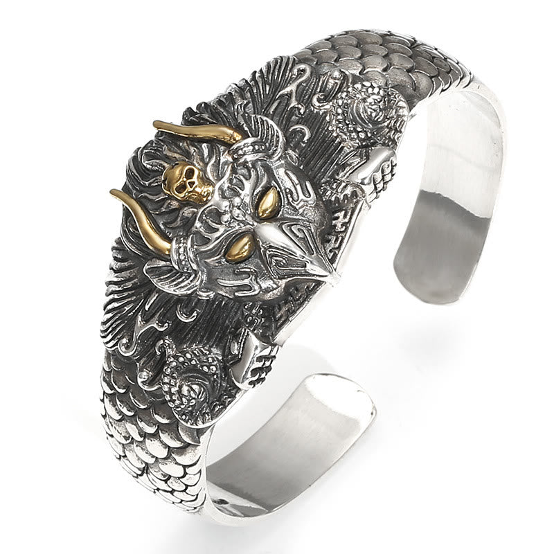 Buddha Stones Tibetan Garuda Bird Wisdom Protection Bracelet Bangle - image 13