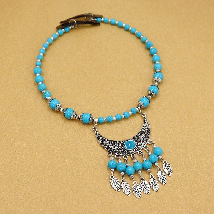 Tibetan Exotic Beads Tassel Hair Decoration - image 2