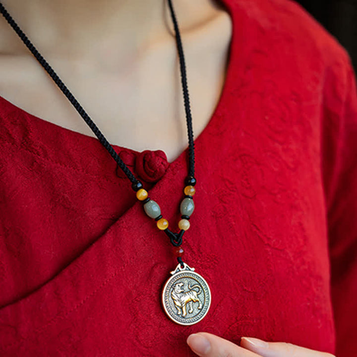 12 Chinese Zodiac Blessing Wealth Fortune Necklace Pendant - image 10