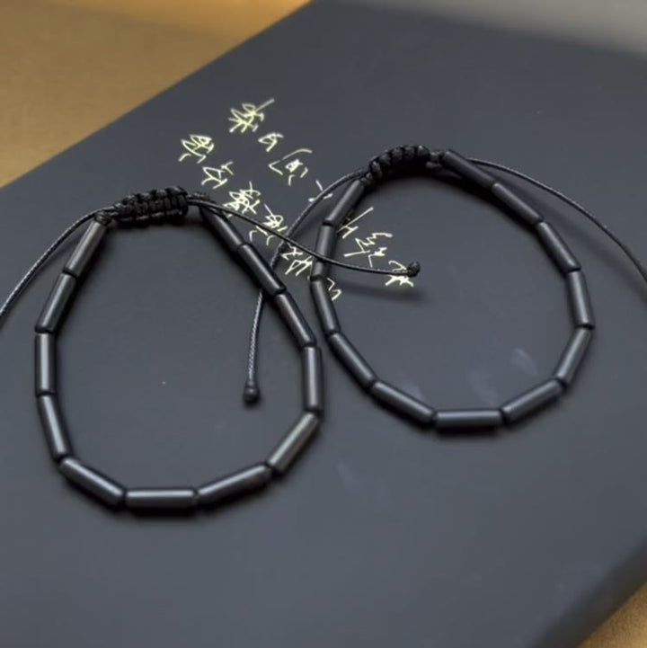 Buddha Stones Black Onyx Bead Support Protection Bracelet - image 2