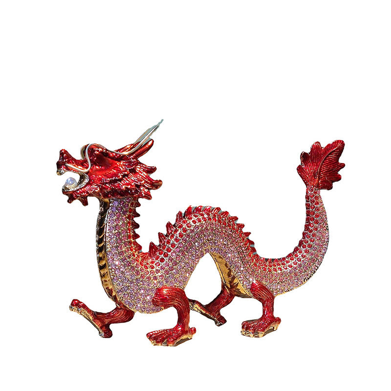 Buddha Stones Handmade Feng Shui Dragon Luck Success Home Decoration - image 19